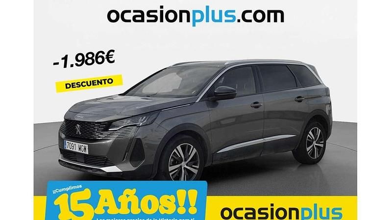 Plateado Usado 2023 Peugeot 5008 Allure Monovolumen | 19.864 € (Buen precio) - Imagen 1/4