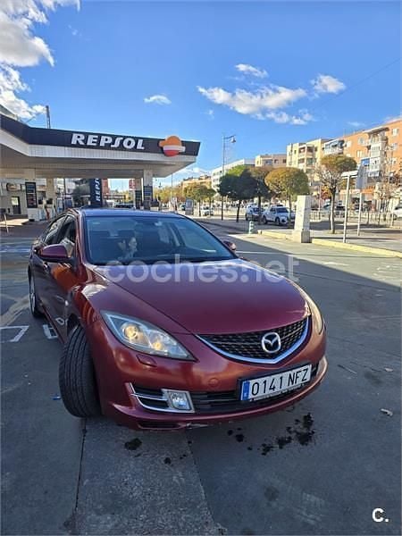 Usado Mazda 6 Active 147 CV (108 kW) 2009 Granate Berlina