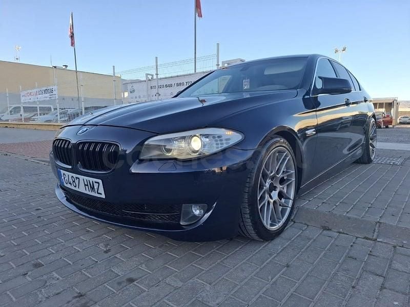 Usado BMW 520 Efficient Dynamics 184 CV (135 kW) 2012 Azul Berlina