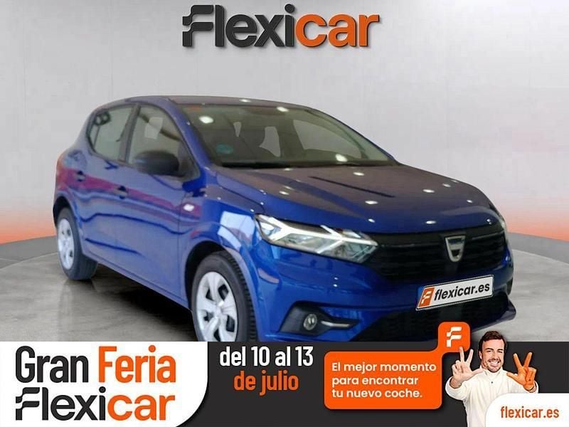 Azul Usado 2021 Dacia Sandero Comfort Utilitario | 12.990 € (Un poco caro) - Imagen 1/4