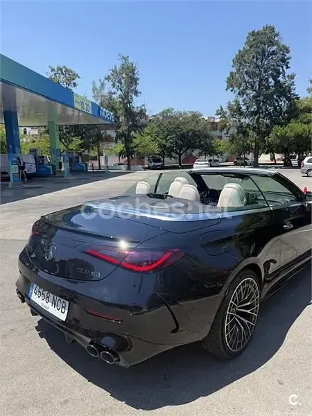 Usado Mercedes CLE53 AMG 449 CV (330 kW) 2025 Negro Descapotable