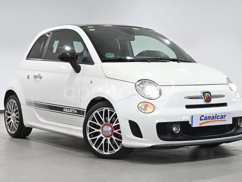 Usado Abarth 500C 140 CV (102 kW) 2015 Blanco Descapotable