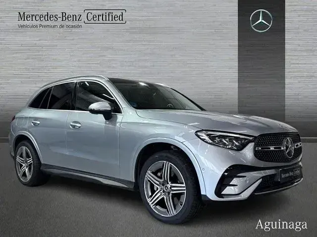 Usado Mercedes GLC300de AMG line 333 CV (244 kW) 2024 Plata hightech