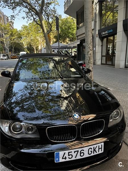Usado BMW 120 Cabriolet 177 CV (130 kW) 2012 Negro Descapotable