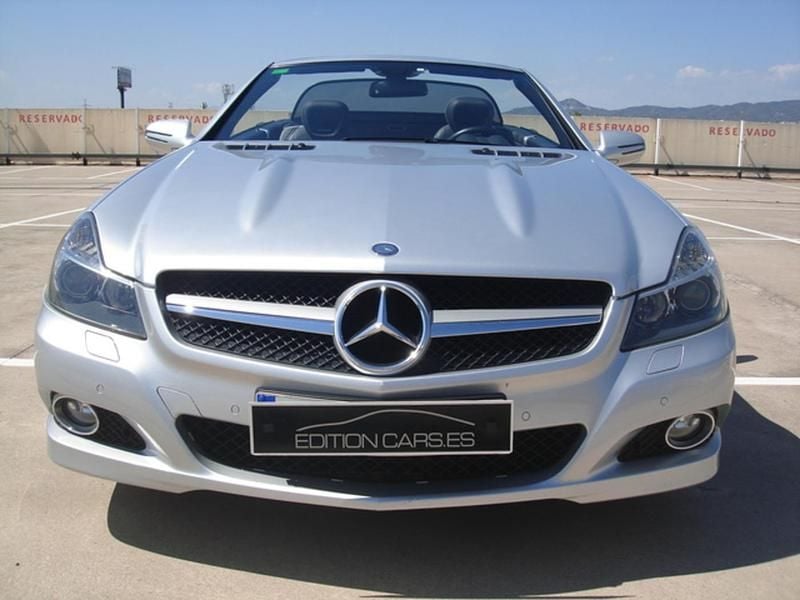 Usado Mercedes SL350 315 CV (231 kW) 2009 Plateado Coupe