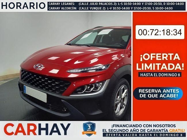 Rojo Usado 2022 Hyundai Kona SUV | 13.990 € (Precio justo) - Imagen 1/4