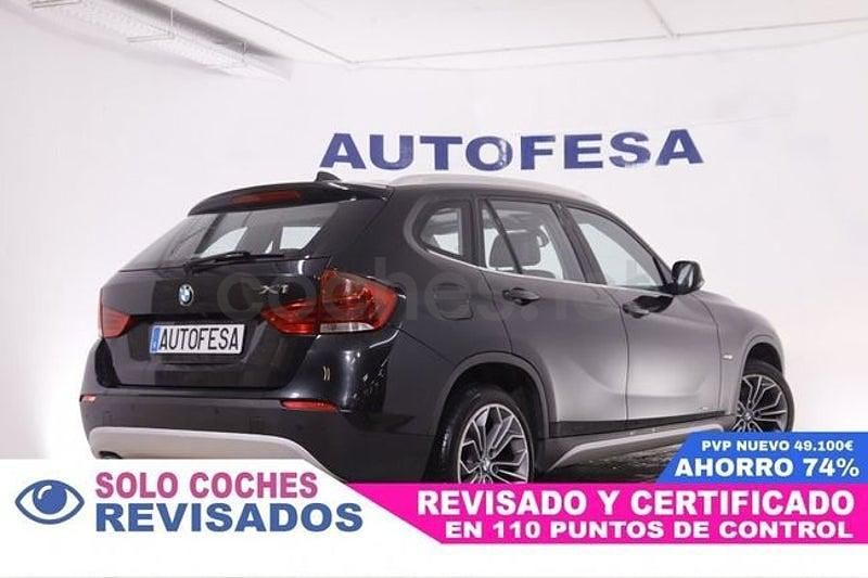 Usado BMW X1 204 CV (150 kW) 2012 Negro SUV