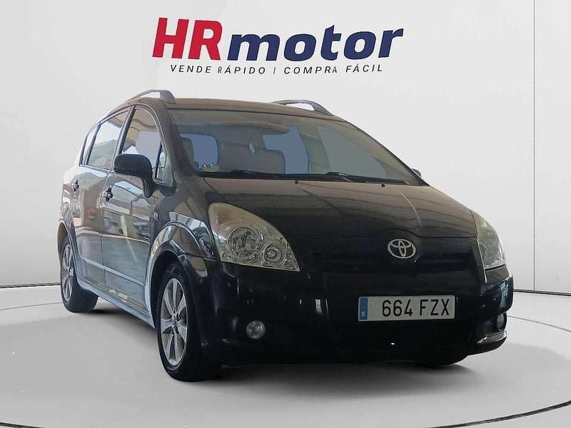 Negro Usado 2008 Toyota Corolla Verso Sol Monovolumen | 6390 € (Precio justo) - Imagen 1/4