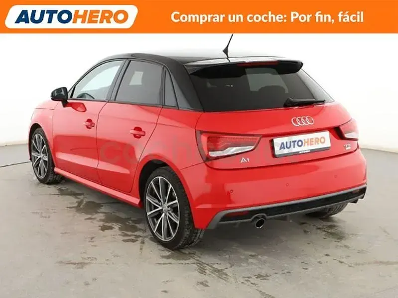 Usado Audi A1 Sportback 95 CV (69 kW) 2016 Rojo Utilitario