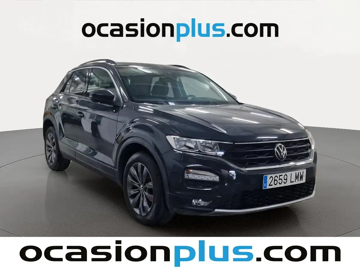 Usado VW T-Roc Advance 110 CV (80 kW) 2021 Gris SUV