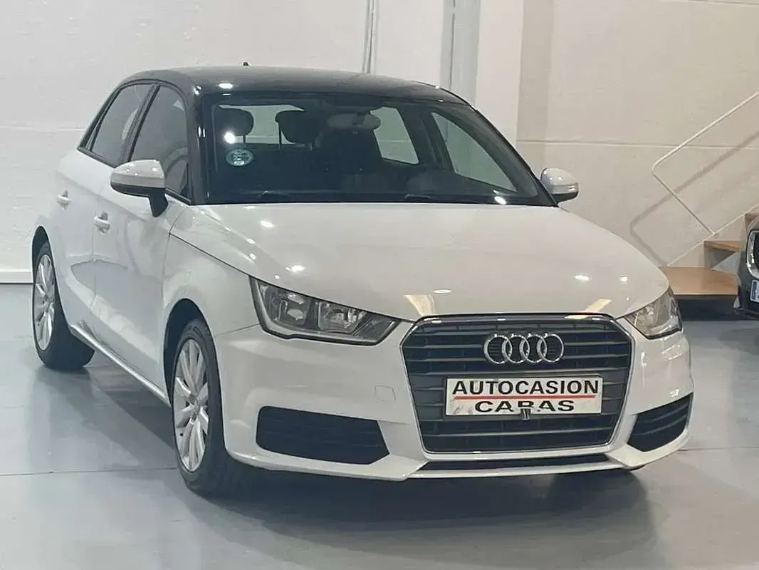 Usado Audi A1 Sportback 90 CV (66 kW) 2016 Blanco Utilitario