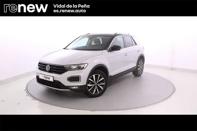 Usado VW T-Roc Advance 150 CV (110 kW) 2021 Blanco puro techo ne SUV