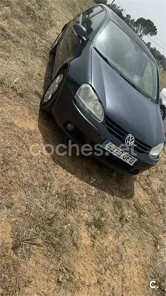 Usado VW Golf VI Highline 105 CV (77 kW) 2008 Azul Utilitario