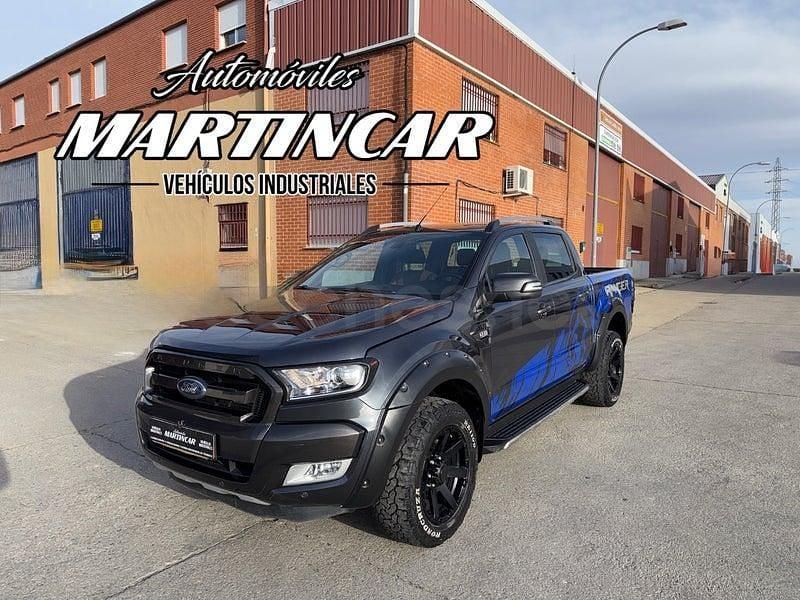 Usado Ford Ranger Wildtrack 200 CV (147 kW) 2019 Gris / plata Recogida