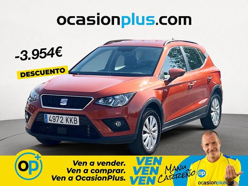 Usado Seat Arona Ecomotive 115 CV (84 kW) 2018 Naranja SUV