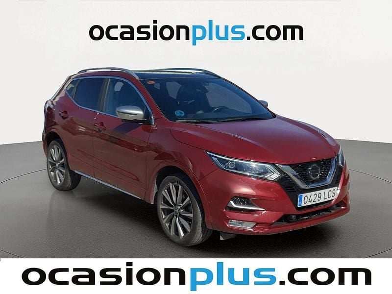 Usado Nissan Qashqai Tekna+ 150 CV (110 kW) 2019 Rojo SUV