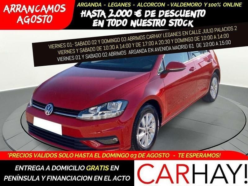 Rojo Usado 2020 VW Golf VII Edition Berlina | 14.990 € (Buen precio) - Imagen 1/4