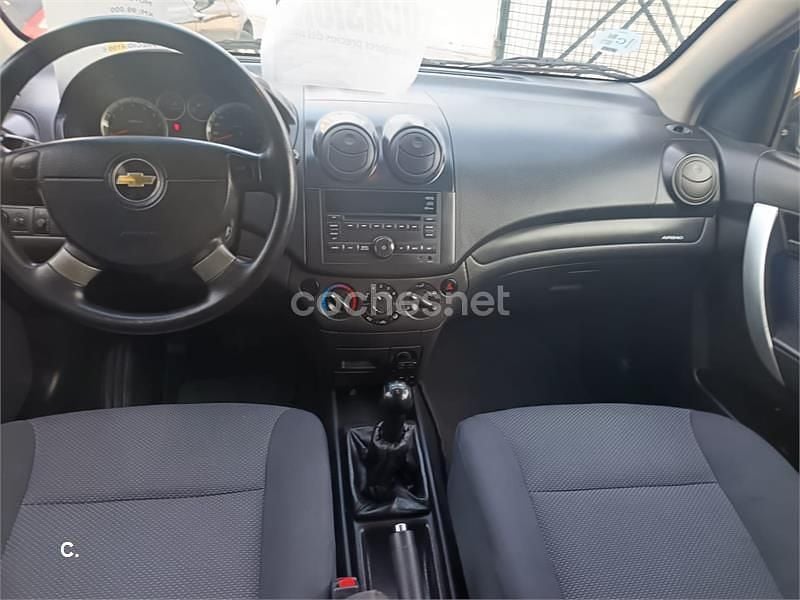 Usado Chevrolet Aveo LS 84 CV (61 kW) 2010 Negro Berlina