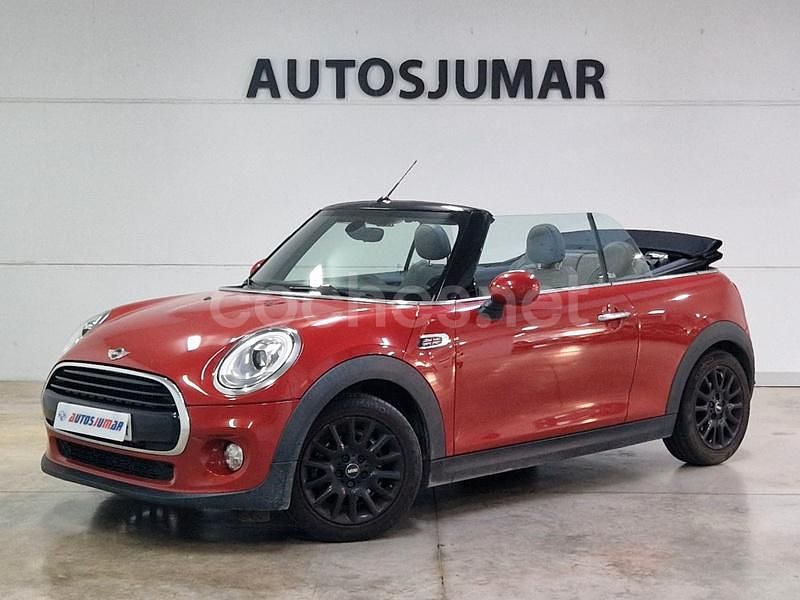 Granate Usado 2017 Mini Cooper Cabriolet Descapotable | 15.500 € (Precio justo) - Imagen 1/4