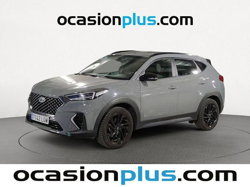 Gris Usado 2020 Hyundai Tucson N Line SUV | 19.446 € (Buen precio) - Imagen 1/4