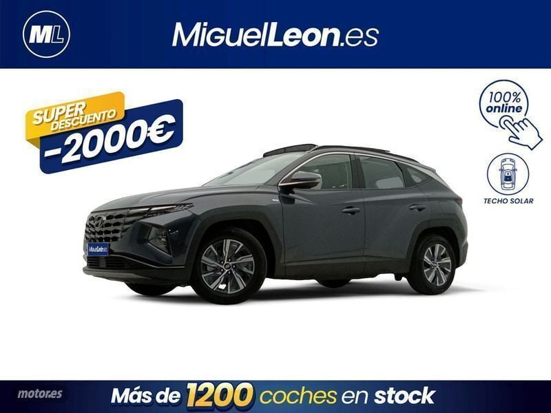 Gris / plata Usado 2021 Hyundai Tucson SUV | 23.985 € (Precio justo) - Imagen 1/3