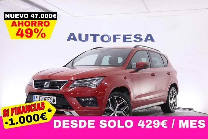 Usado Seat Ateca 4Drive 190 CV (139 kW) 2020 Rojo SUV