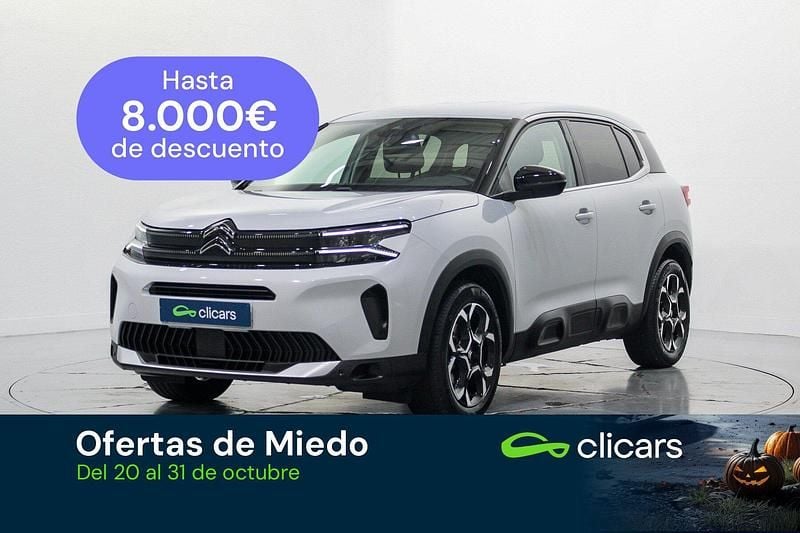 Blanco Usado 2024 Citroën C5 Aircross PureTech SUV | 18.990 € (Buen precio) - Imagen 1/4