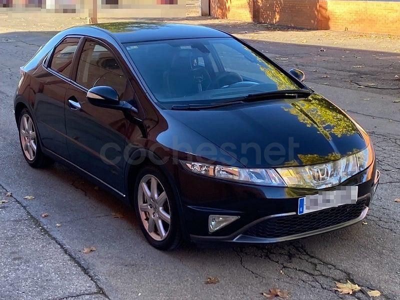 Usado Honda Civic Sport 140 CV (102 kW) 2008 Negro Berlina