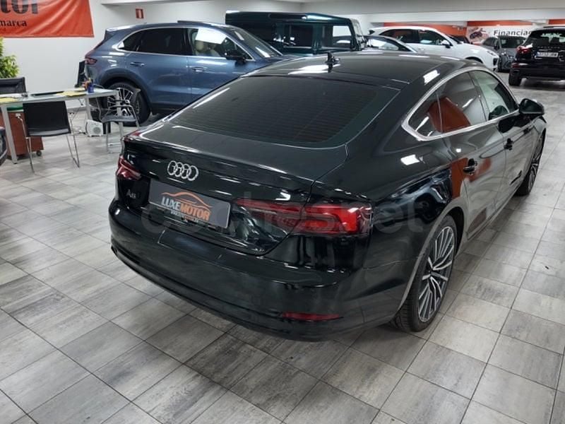 Usado Audi A5 Sportback 150 CV (110 kW) 2019 Negro Utilitario