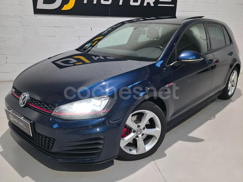Azul Usado 2014 VW Golf GTI Berlina | 17.990 € (Precio justo) - Imagen 1/4