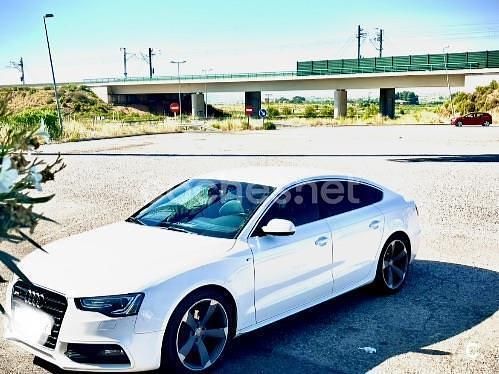 Usado Audi A5 Sportback 177 CV (130 kW) 2013 Blanco Utilitario