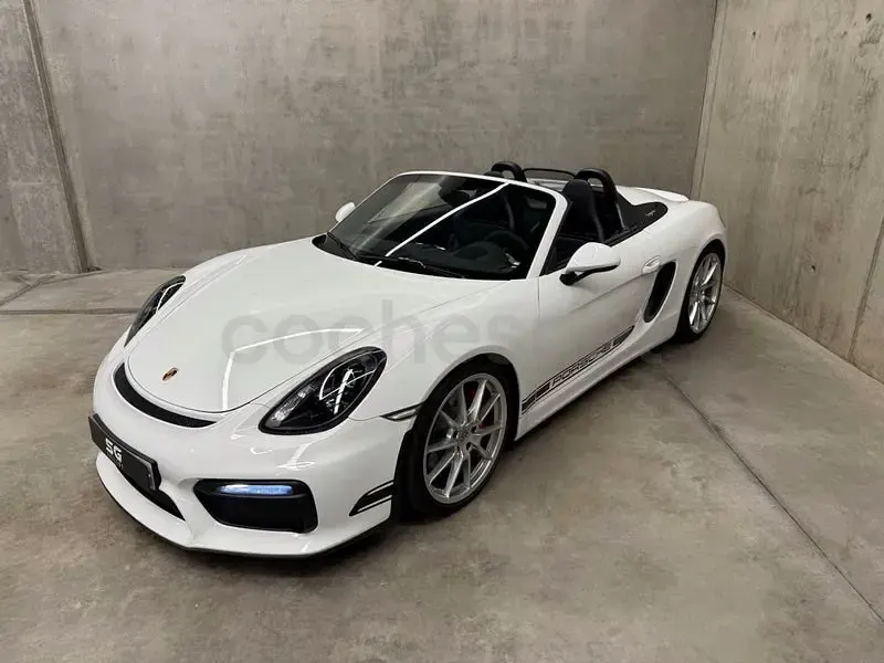 Usado Porsche Boxster Spyder 375 CV (275 kW) 2016 Blanco Descapotable