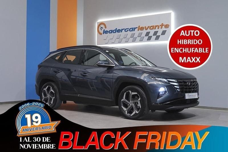 Azul Usado 2021 Hyundai Tucson SUV | 26.900 € (Precio justo) - Imagen 1/4
