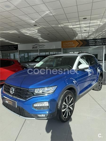 Azul Usado 2020 VW T-Roc Advance SUV | 17.000 € (Precio justo) - Imagen 1/4