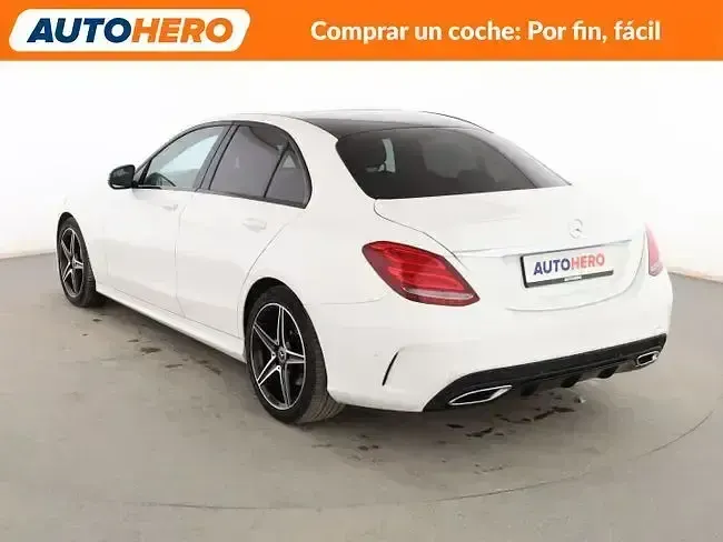 Occasion Mercedes C220 AMG line 194 PK (142 kW) 2018 Wit Sedan