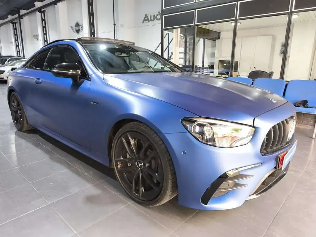 Usado Mercedes E53 AMG AMG 434 CV (319 kW) 2022 Azul Coupe