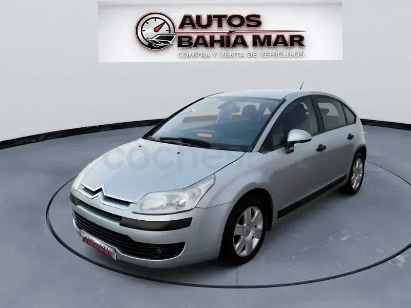 Usado Citroën C4 110 CV (80 kW) 2007 Azul Berlina