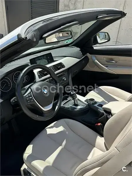 Usado BMW 420 190 CV (139 kW) 2015 Blanco Descapotable