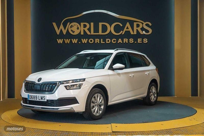 Blanco Usado 2021 Skoda Kamiq Ambition SUV | 19.495 € (Precio justo) - Imagen 1/4