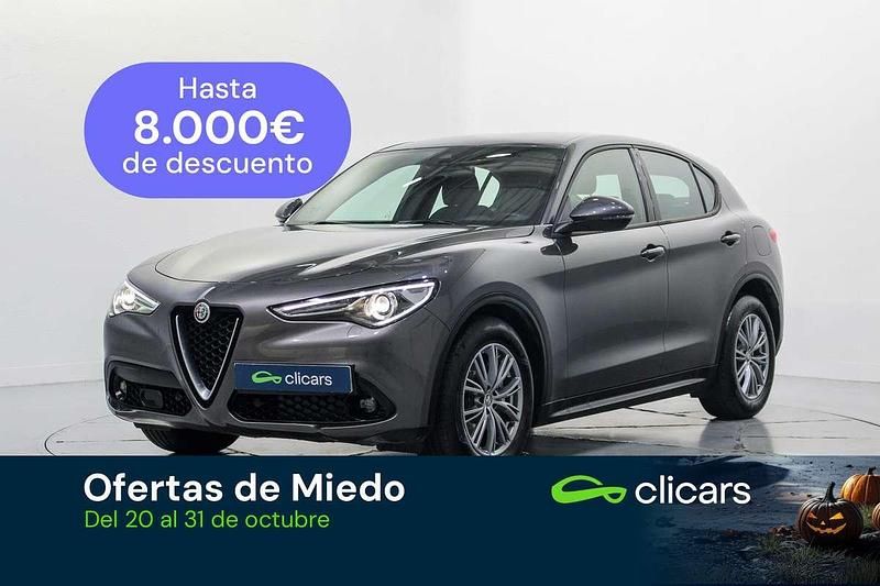 Gris Usado 2022 Alfa Romeo Stelvio Super SUV | 24.790 € (Buen precio) - Imagen 1/4