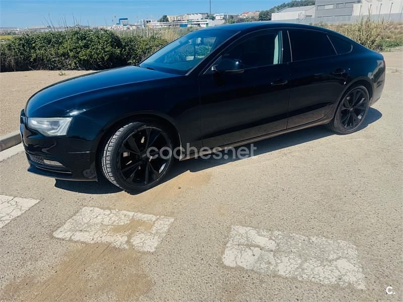 Usado Audi A5 Sportback 177 CV (130 kW) 2013 Negro Utilitario