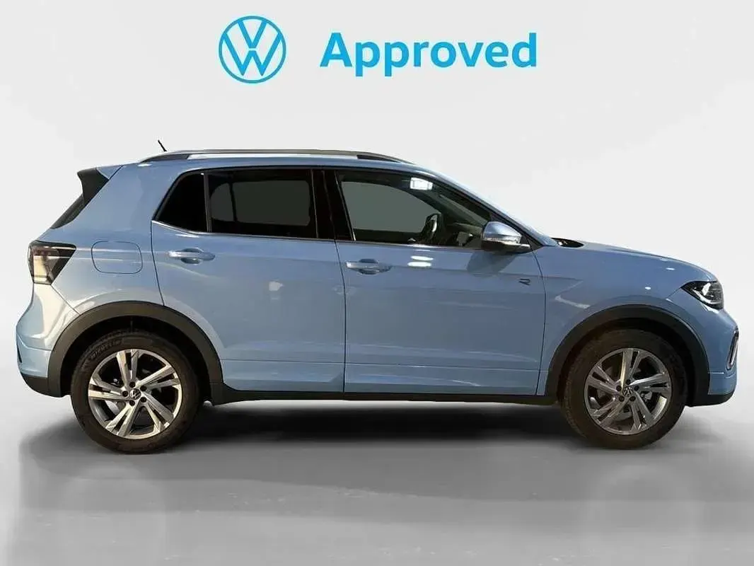 Usado VW T-Cross R-line 116 CV (85 kW) 2024 Azul SUV