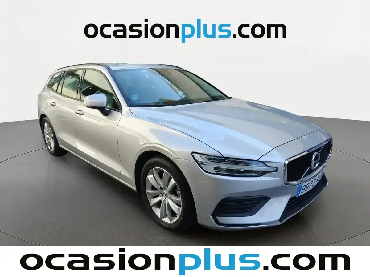 Usado Volvo V60 Momentum 190 CV (139 kW) 2018 Gris Familiar