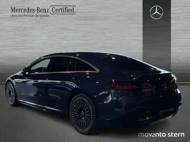 Usado Mercedes EQS450+ Edition 264 kW (360 CV) 2024 Azul sodalita Berlina