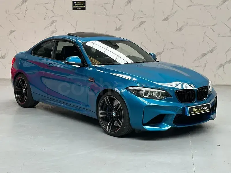 Usado BMW M2 370 CV (272 kW) 2018 Azul Coupe