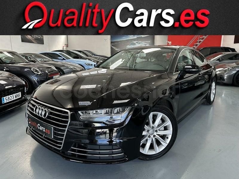 Usado Audi A7 Sportback 218 CV (160 kW) 2017 Negro Utilitario