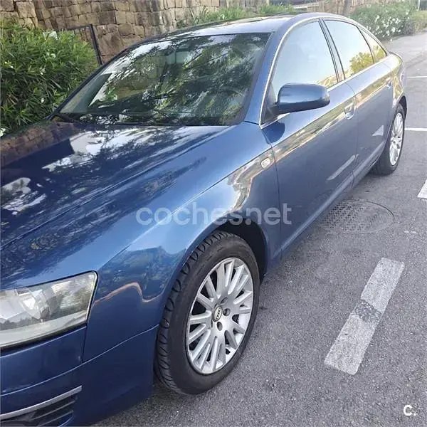 Usado Audi A6 180 CV (132 kW) 2007 Azul Berlina