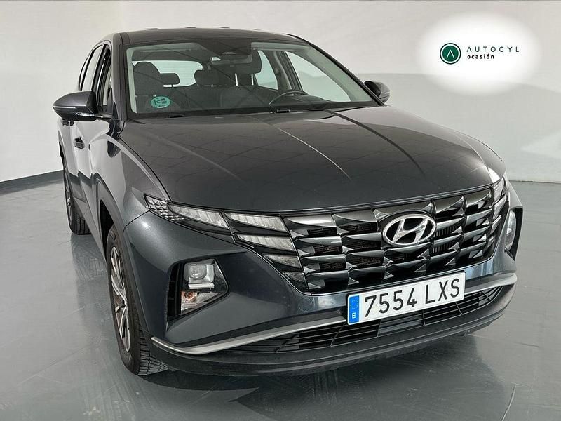 Negro Usado 2022 Hyundai Tucson SUV | 21.000 € (Precio justo) - Imagen 1/4