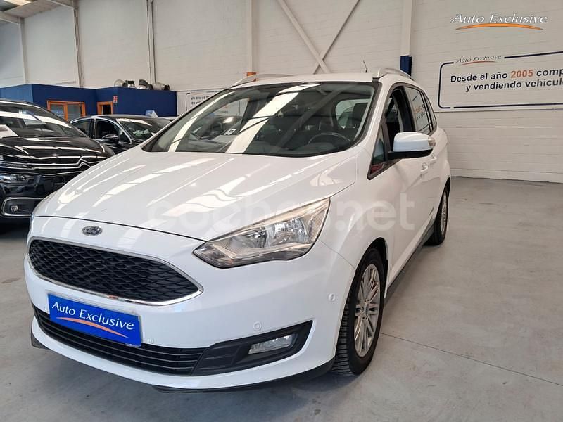 Usado Ford Grand C-Max Trend 125 CV (91 kW) 2015 Blanco Monovolumen