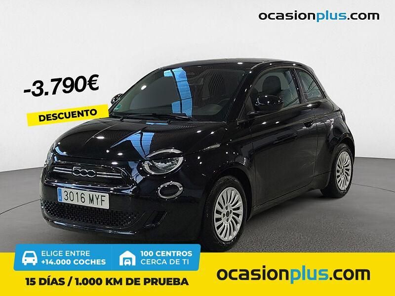 Negro Usado 2022 Fiat 500e Icon Utilitario | 12.500 € (Precio justo) - Imagen 1/4